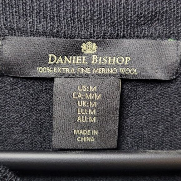 Daniel Bishop 100% Extra Fine Merino Wool Sweater Men's M - Picture 4 of 7